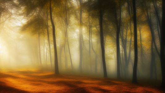 3484941196 a landscape picture of a forest landscape with sunrays and fog and a path in autumn hq epic image detailed topshot nature gloomy  kopie